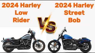 Comparing the Low Rider S Low Rider ST and Street Bob 114 [upl. by Raybourne]