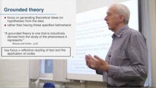 Grounded Theory Lecture AProfessor Jane Mills James Cook University [upl. by Mena368]