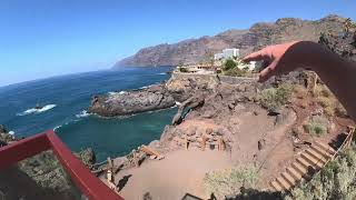 Walking from TUI Blue hotel in Los Gigantes Tenerife to Playa de la Arena [upl. by Dyana]