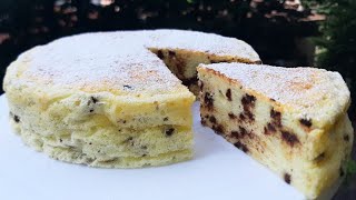 Torta allyogurt con Gocce di Cioccolato Torta senza GlutineYogurt Soufflé cake [upl. by Key]