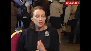 Maya Plisetskaya  last interview in Lithuania 2009 [upl. by Jaqitsch]