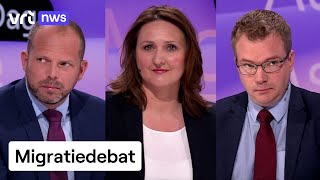 Theo Franken NVA Gwendolyn Rutten Open VLD en Klaas Slootmans Vlaams Belang in debat [upl. by Nahej697]