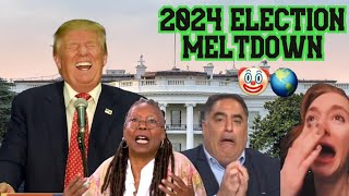 2024 ELECTION MELTDOWN COMPILATION REACTION [upl. by Aleciram]