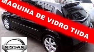 Manutenção preventiva maquina de vidro Nissan Tiida [upl. by Horatius]