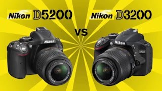 Nikon D5200 vs Nikon D3200 [upl. by Harve]