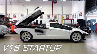 Cizeta Moroder V16T Prototype STARTUP [upl. by Heall360]