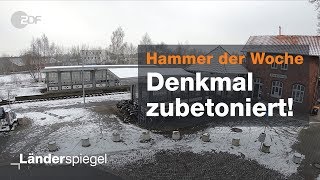 Bahnunterführung in Cloppenburg zubetoniert  Hammer der Woche vom 02022019  ZDF [upl. by Pears443]