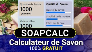 SoapCalc  Le Calculateur de Savon 100 Gratuit par miwoeGroup [upl. by Enitsua230]