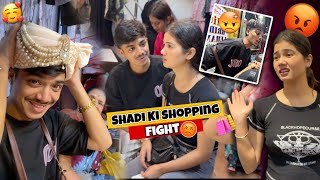 Shadi ki Shopping Shuru🛍️❤️ Nishu se Hui Ladai❌😡 [upl. by Jemimah]