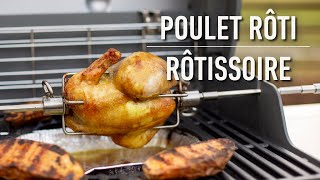 Poulet rôti au curry et patates douces  Les recettes Weber [upl. by Adlei]