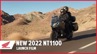 2022 NT1100  Touring Motorcycles  Honda [upl. by Anomor]