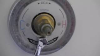 How To Replace Diverter Valve Symmons Temptrol [upl. by Lidia]