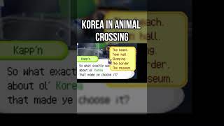 KOREA IN ANIMAL CROSSING animalcrossing animalcrossinggameplay bts korea [upl. by Karlotta]