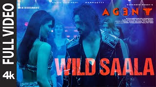 Full Video Wild Saala Song 4K  Agent  Akhil Akkineni  Urvashi Rautela  Bheems Ceciroleo [upl. by Coy]