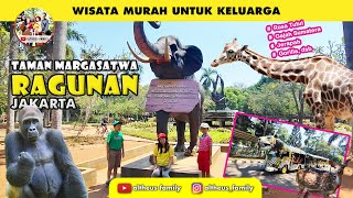 RAGUNAN ZOO  Info Lengkap Cara Beli Tiket  Fasilitas dan Aneka Satwa di Kebun Binatang ini [upl. by Dill]