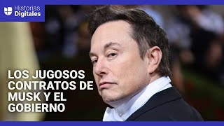 Musk y los jugosos contratos que lo atan con el gobierno que Trump le pidió ‘supervisar’ [upl. by Henn848]