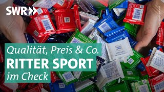 Ritter Sport im Check I Marktcheck SWR [upl. by Clapper510]