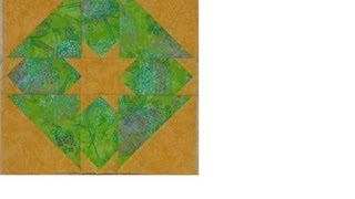 Episode 24 How to make the Goshen Star Quilt Block [upl. by Lika116]