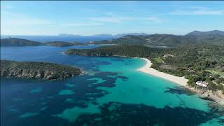 Mare dinverno Spiaggia di Tuerredda 4k [upl. by Ayalat]