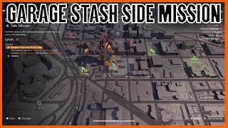 The Division 2  Garage Stash Secret Side Mission Division 2 Side Mission [upl. by Ailecara]