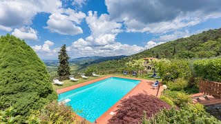 Le Pozzere  Villa in Panzano in Chianti Siena Tuscany [upl. by Rafferty]