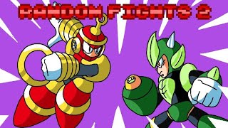 Random Fights 2 Ringman vs Leafman  Megaman Sprite animation [upl. by Anneyehc519]