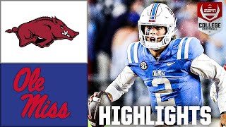 Arkansas Razorbacks vs Ole Miss Rebels  Full Game Highlights [upl. by Hercule883]