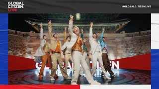 BTS Performs quotPermission to Dancequot in Seoul to open Global Citizen Live  Global Citizen Live [upl. by Akehs]