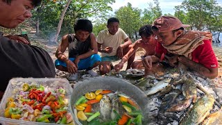 Panlalambat catch and cook bangka repair update [upl. by Noremmac928]