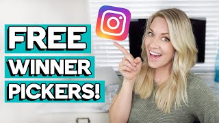 HOW TO PICK A WINNER ON INSTAGRAM GIVEAWAY Free Random Winner Picker for Comment amp Story Entries [upl. by Ednew]