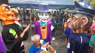 Mascarada Los Chapetones y Cimarrona Los Colegas Domingo 22042018 [upl. by Asirb]