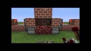 TUTO Minecraft•Porte secrète dans une cheminée• [upl. by Lajib]