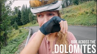 My WORST day on a bike 😢  Day 3 Ride Across the Dolomites [upl. by Amadis]