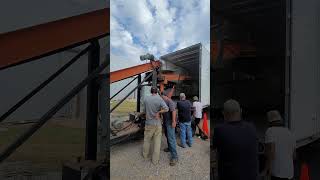 Loading Bulk Peanuts In Binger Oklahoma MFer Trucking [upl. by Une]