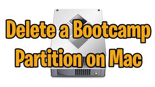 How to Delete Bootcamp Windows from your Mac [upl. by Uzial]