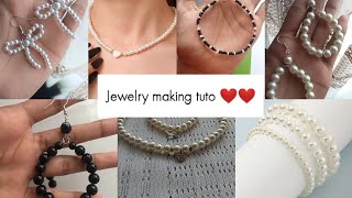 jewelry tutorial for beginners 😁 smallbussiness jewelry diyhandmade [upl. by Aneloj211]