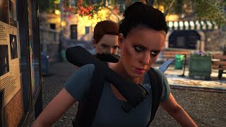 HITMAN The Author Diana Knife Kill Everyone Ghost Mode Mod [upl. by Andris465]