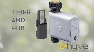 Pairing The Bhyve WiFi Hub and Hose Faucet Timer [upl. by Hanikahs253]