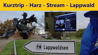 erstmalraus Hexentanzplatz Streamabend und Lappwaldsee [upl. by Cloots249]