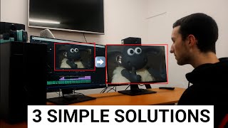 Two Monitor SetUp Not Working  Premiere Pro Fix [upl. by Okihsoy]