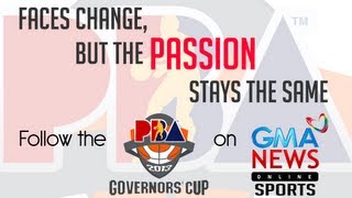 2013 PBA Governors Cup Coverage on GMA News Online [upl. by Hsuk]