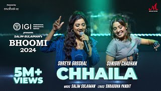 Chhaila  Shreya Ghoshal x Sunidhi Chauhan  Salim Sulaiman  Shraddha Pandit  Bhoomi 2024 [upl. by Ericha652]