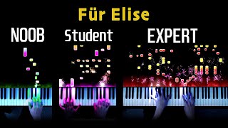 5 Levels of Für Elise Piano [upl. by Anderson]