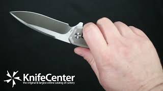 QSP Knives Woodpecker Frame Lock Flipper Knife [upl. by Seravaj]