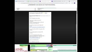 How to activate Landbank Iaccess without activation link received for gmail users [upl. by Neelhsa467]