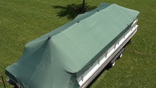 How to Make a Pontoon Boat Cover [upl. by Jacey]