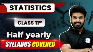 Statistics for Economics  Half Yearly Syllabus  Class 11  Commerce Wallah by PW [upl. by Eiduam]