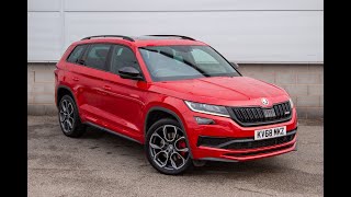 SKODA Kodiaq 20 BiTDI 239ps 4X4 vRS 7 seats DSG SUV KV68MKZ [upl. by Omiseno198]