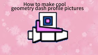 How to make cool geometry dash wallpapers on mobile [upl. by Atiz824]