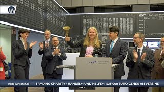 Trading Charity  Handeln und Helfen 135000 Euro gehen an zwei Vereine [upl. by Ainak855]